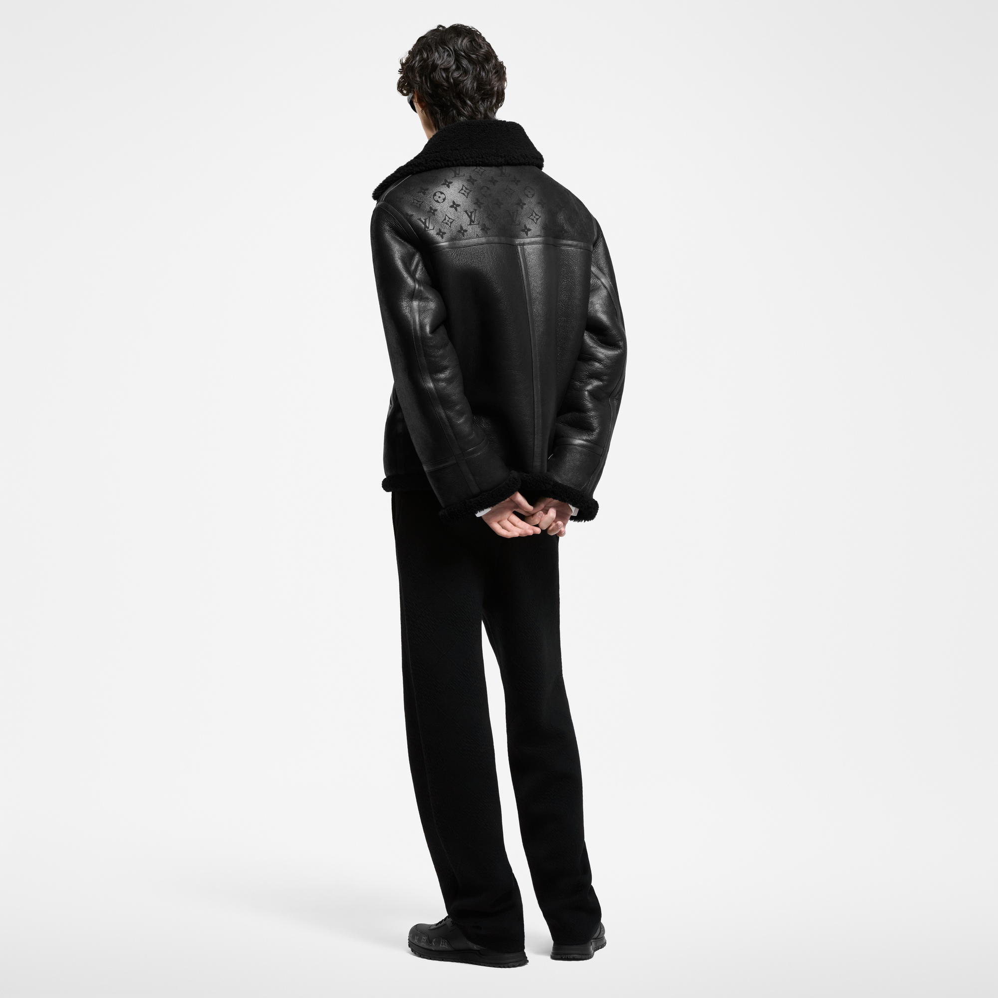 Textured Knit Wool-Blend Jogpants  in Men's Ready-to-Wear All Ready-to-Wear collections by Louis Vuitton (Product zoom)